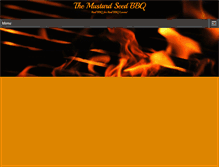 Tablet Screenshot of mustardseedbbq.com